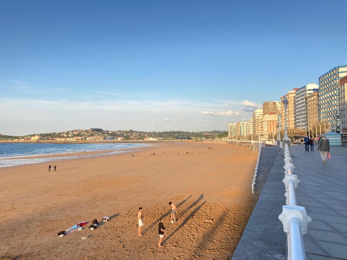 Luminoso Y Acogedor A Un Paso De La Playa Registro Turismo Vut 2467 As Apartment Gijon Exterior photo